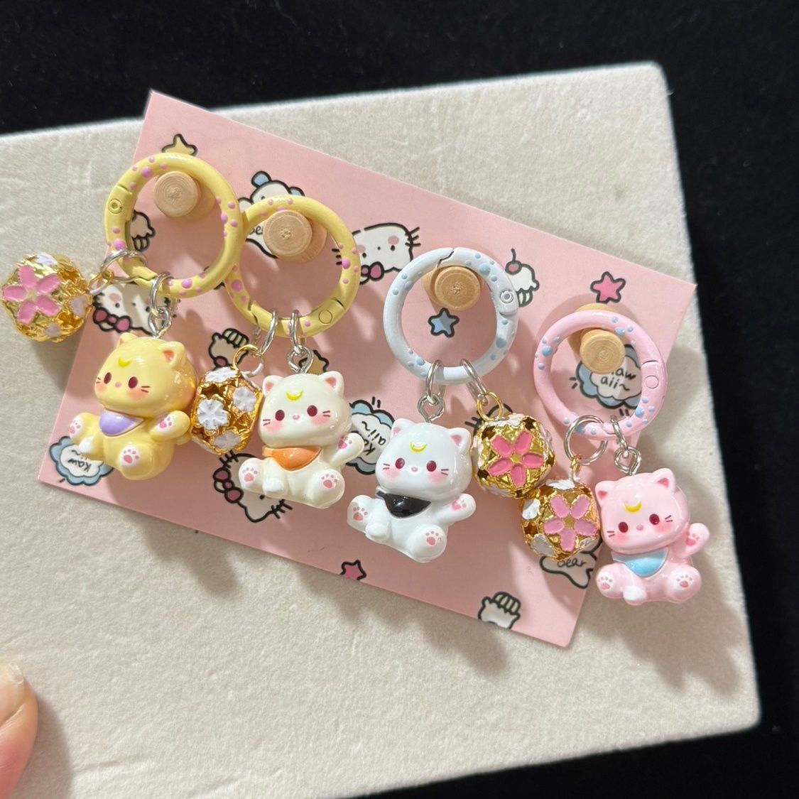 Creative Lovely Key Ring Ornament, Mobile Phone & Backpack Hanging Decor, Bulk Small Gifts