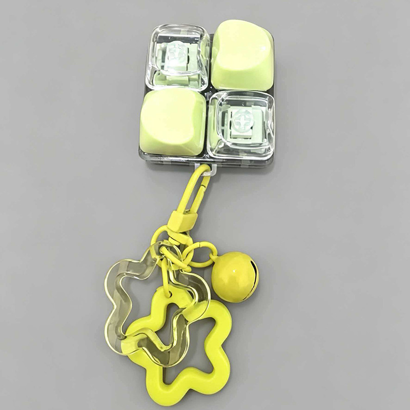 Portable Decompression Clicker Pendant, Satisfying Click Sound Fidget Toy, Handbag Charm, Novelty Mini Giveaway Gift