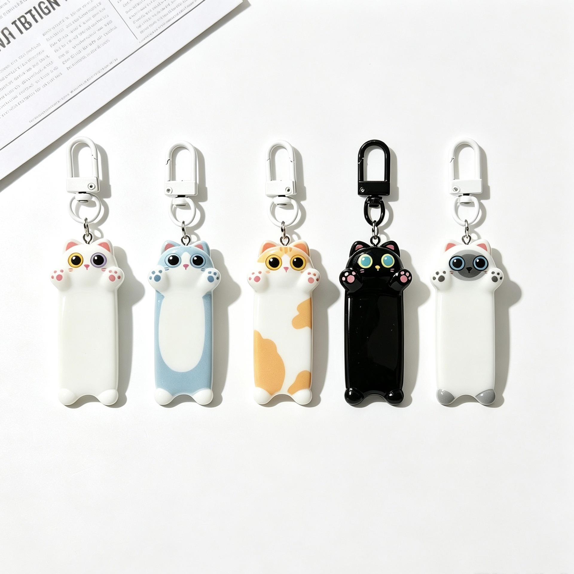 Sweet Creative Bag Charm Keychain, Backpack Hanging Ornament, Thoughtful Small Gift for Couples and Friends