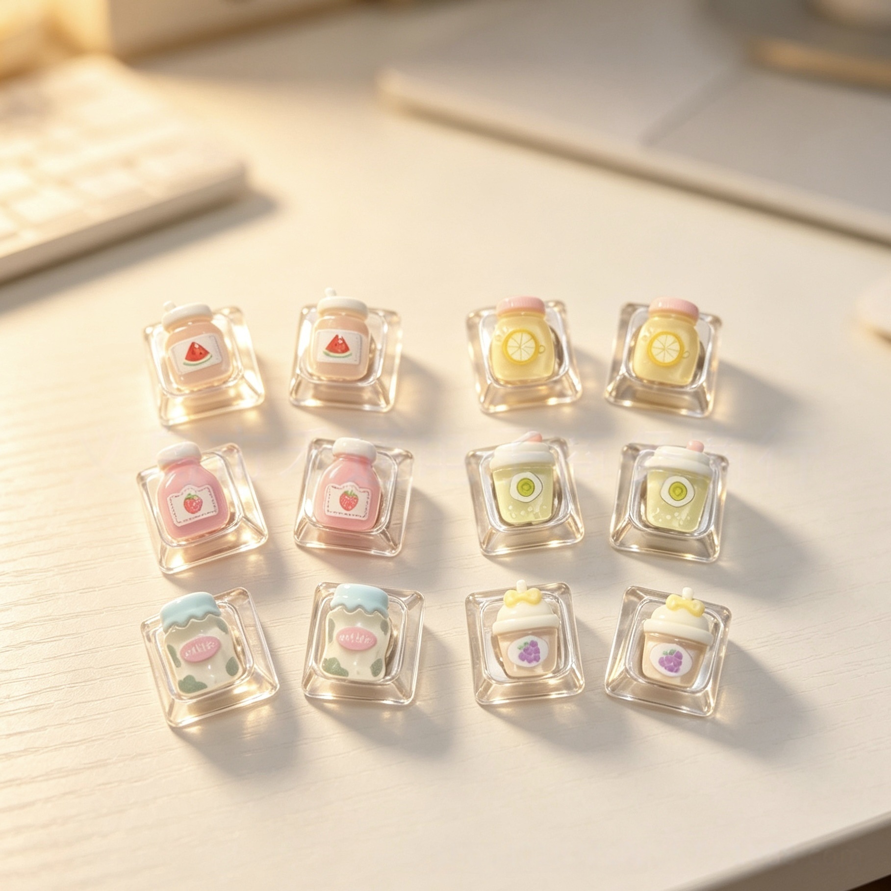 Creative Press Fidget Keycap Wholesale, DIY Mechanical Keyboard Key Caps, Finger Stress Relief Decompression Accessory