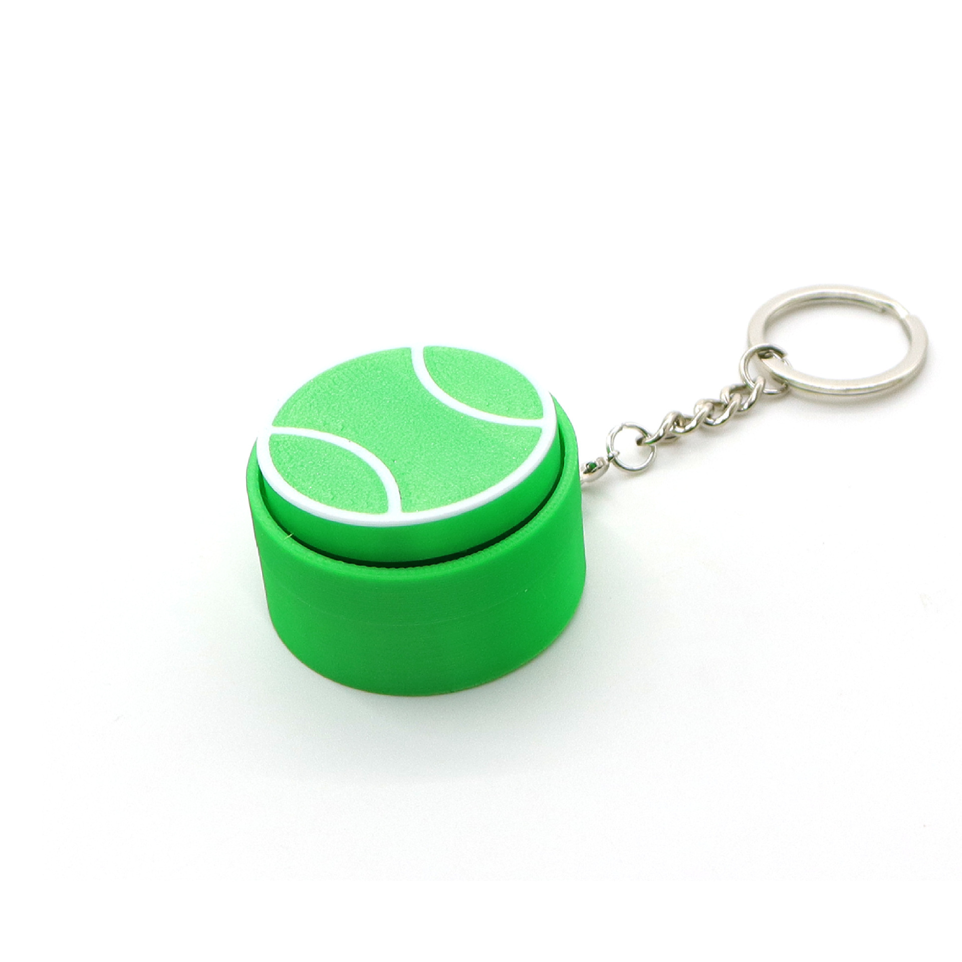 3D Printed Fidget Clicker Keychain, Portable Press Button Fidget Toy Bag Charm Stress Relief Hanging Ornament Gift