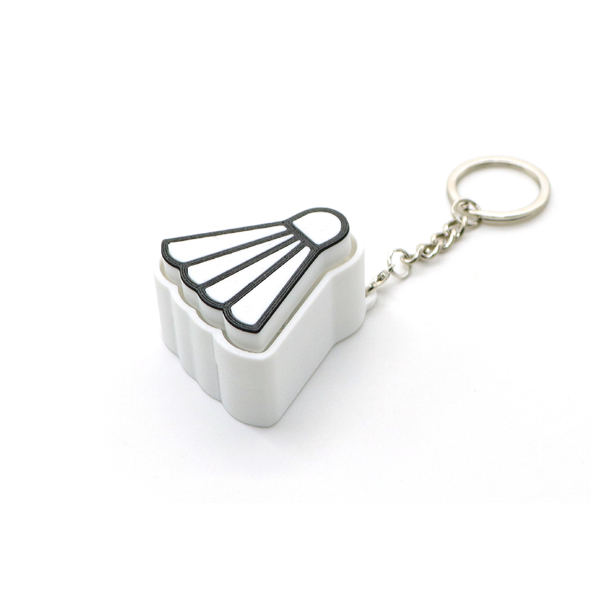 3D Printed Fidget Clicker Keychain, Portable Press Button Fidget Toy Bag Charm Stress Relief Hanging Ornament Gift