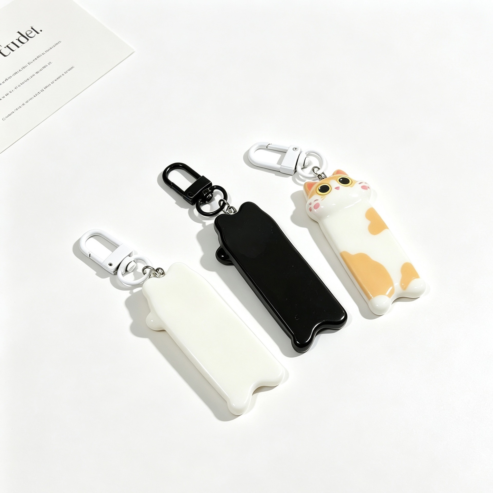 Sweet Creative Bag Charm Keychain, Backpack Hanging Ornament, Thoughtful Small Gift for Couples and Friends