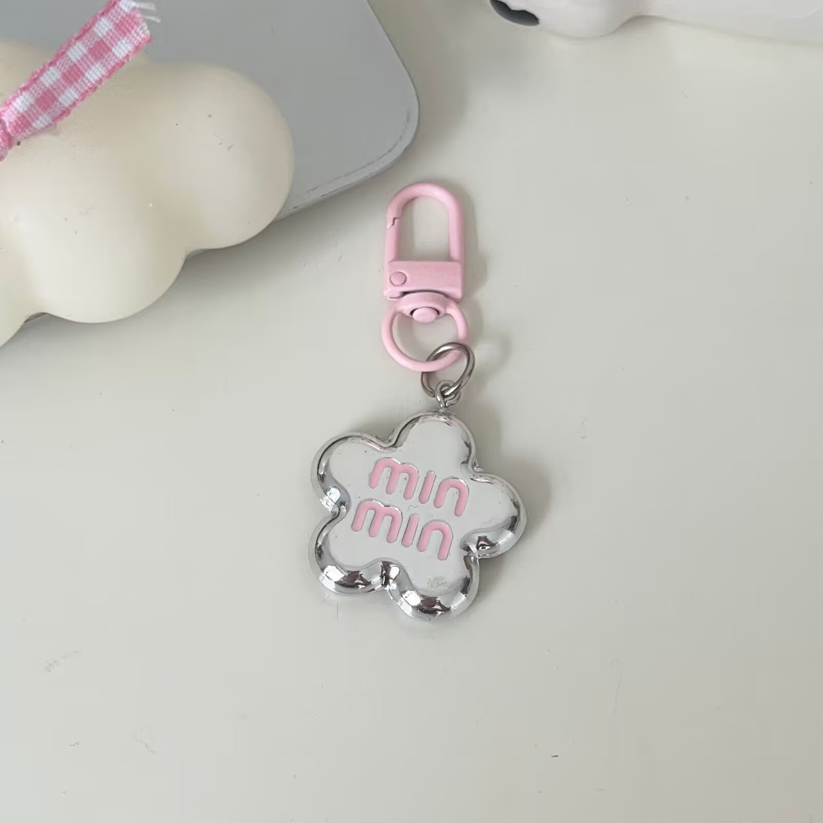 Creative Backpack Bag Hanging Charm Keyring, Lovely Ornament, Sweet Gift for Couples Best Friends