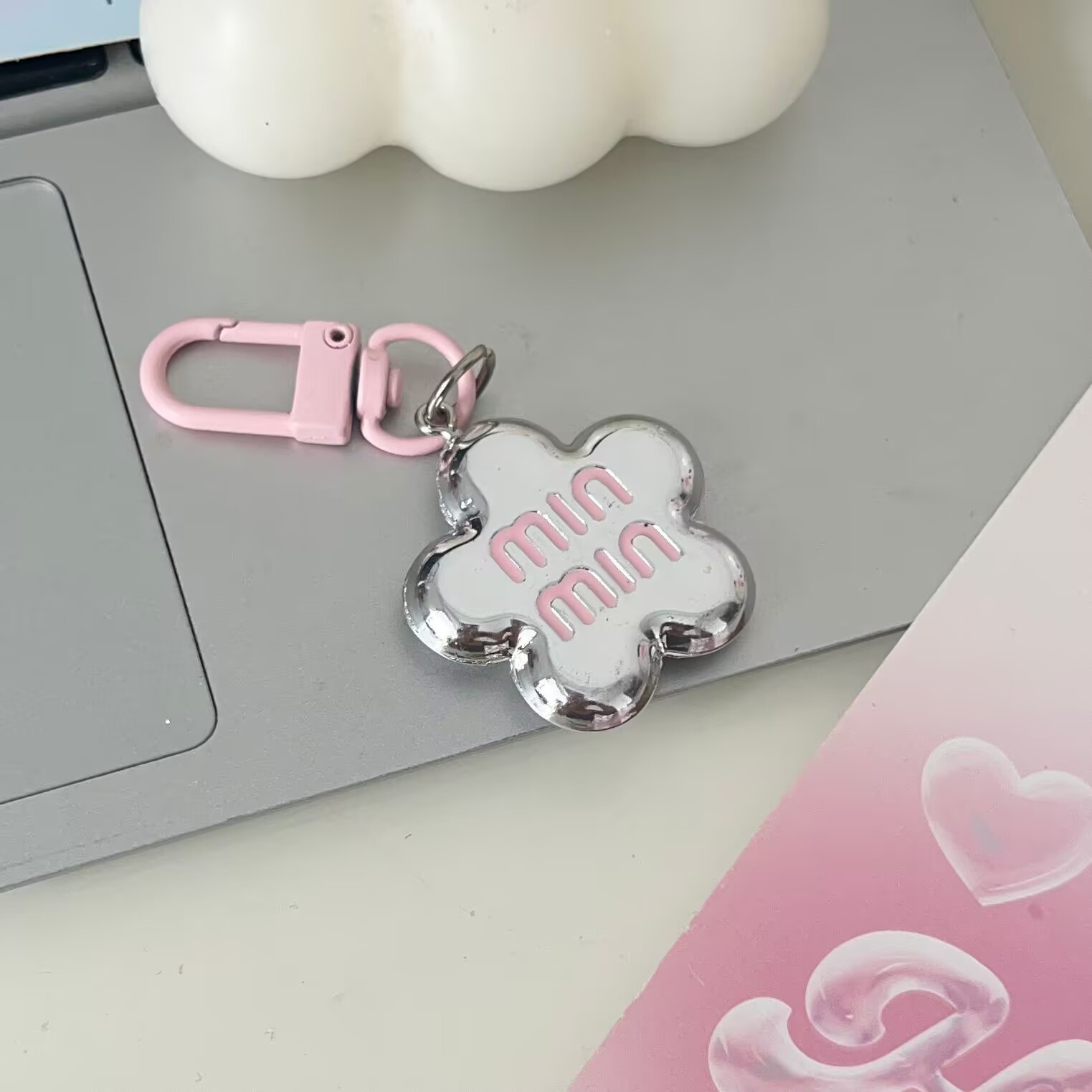 Creative Backpack Bag Hanging Charm Keyring, Lovely Ornament, Sweet Gift for Couples Best Friends