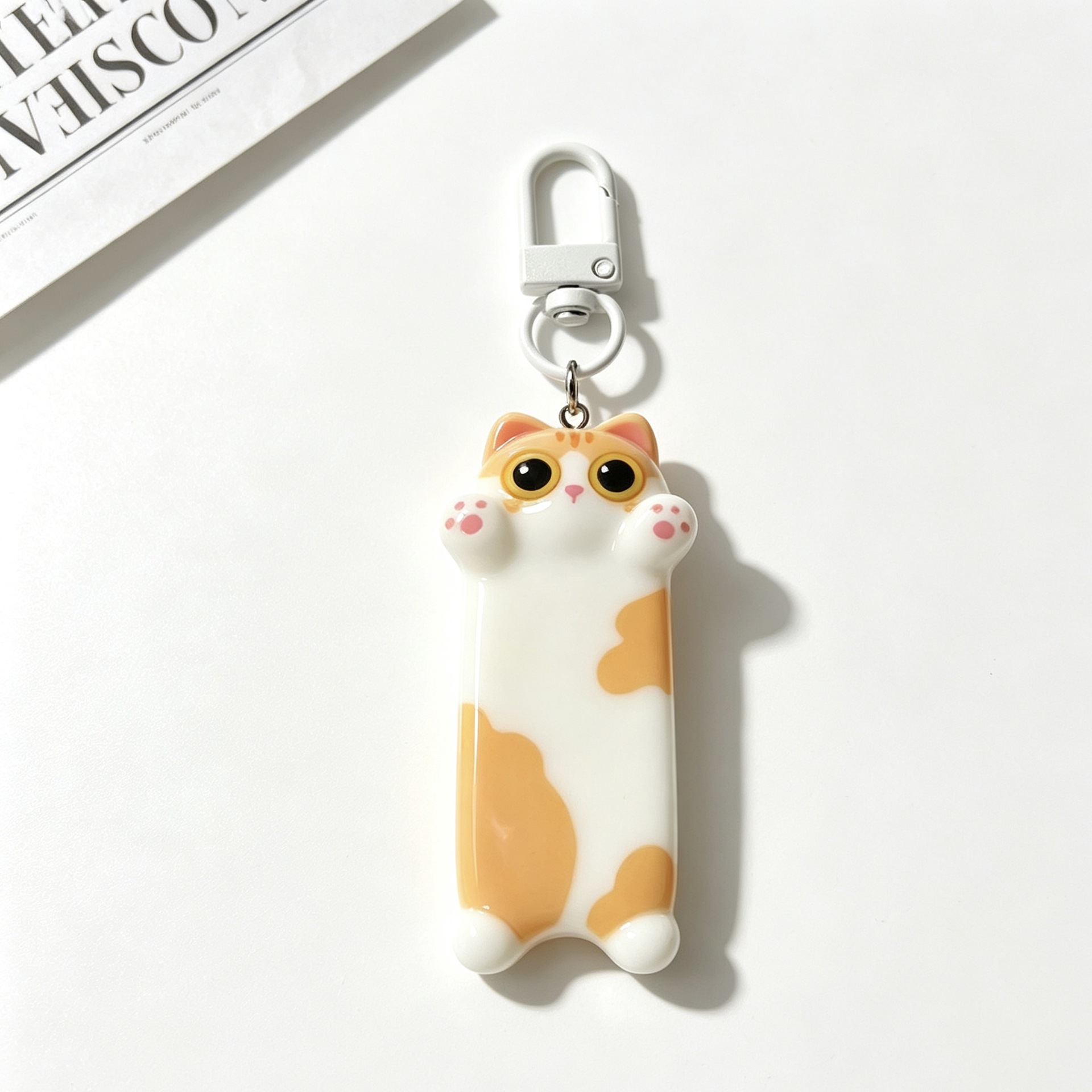 Sweet Creative Bag Charm Keychain, Backpack Hanging Ornament, Thoughtful Small Gift for Couples and Friends