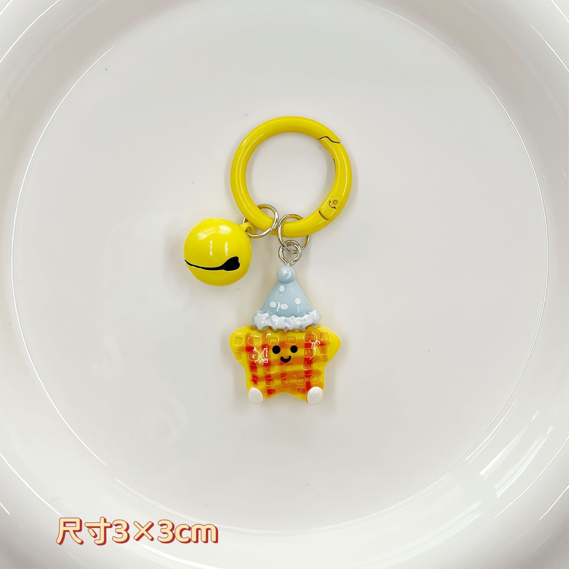 Cute Keychain Hanging Pendant, Decor for Handbag Backpack, Unique Small Present for BFF & Couples