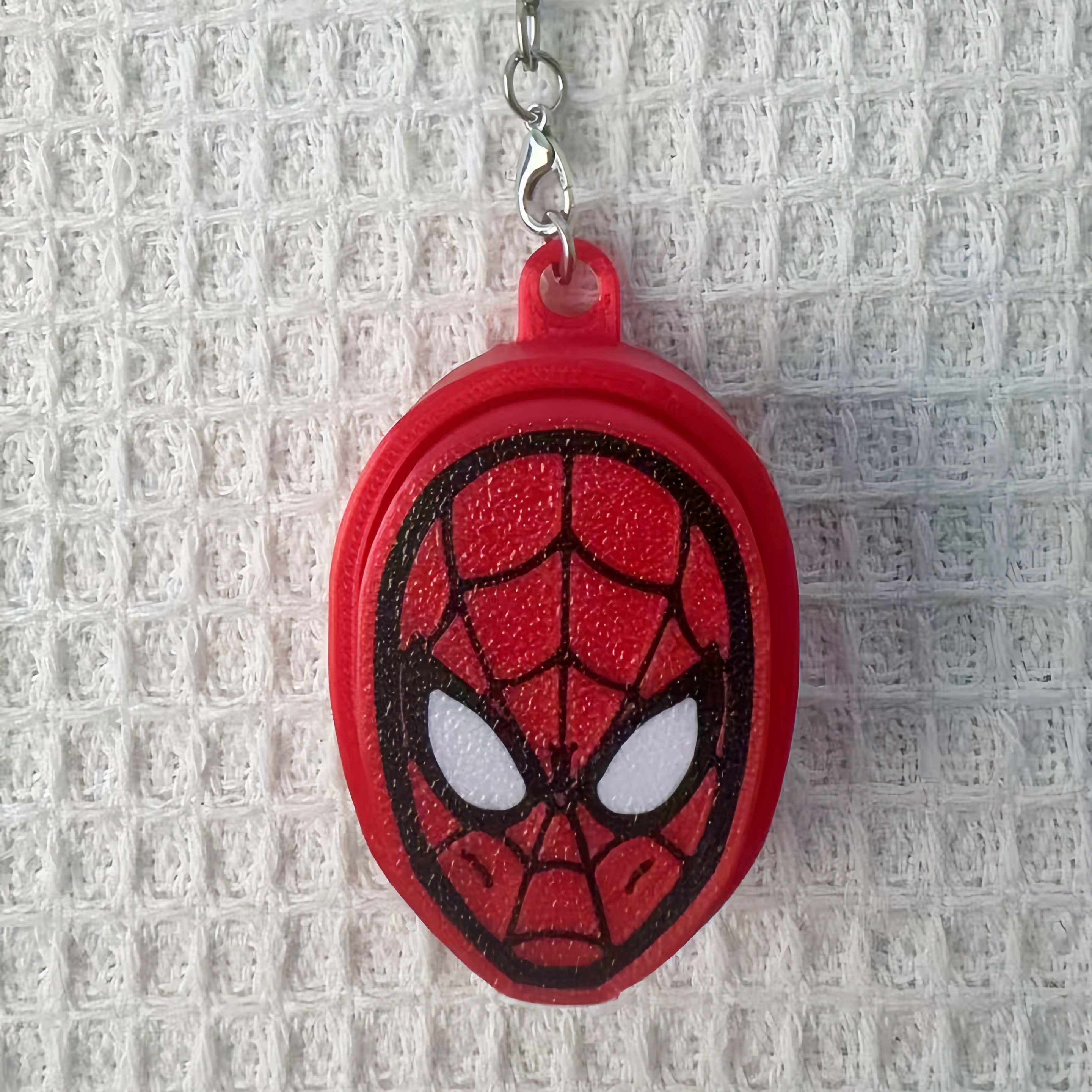 Fidget Clicker Keychain 3D Printed Design, Satisfying Tactile Feedback Press Button Bag Hanging Ornament