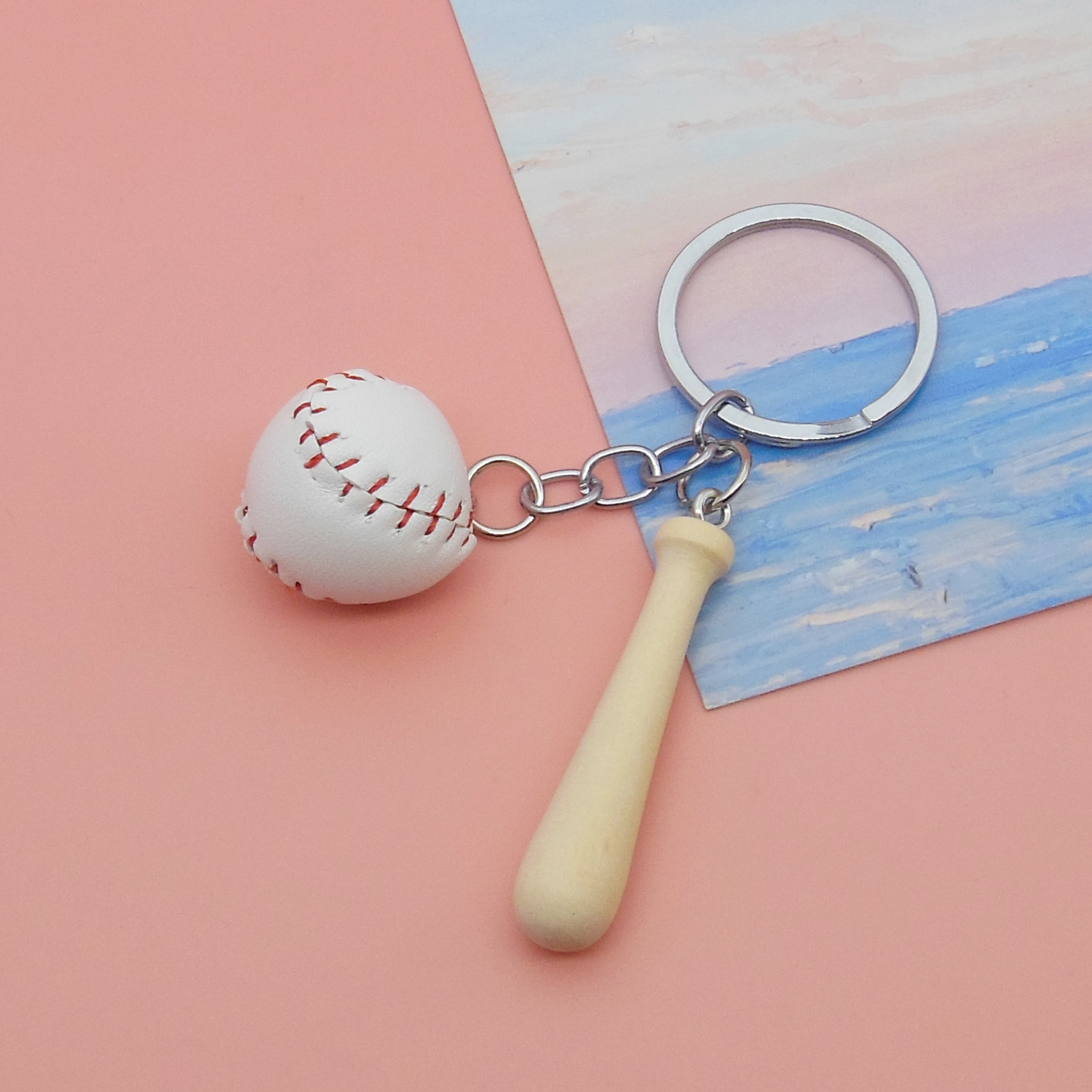Creative Lovely Keychain Pendant, Handbag Backpack Decor Accessory, Perfect Tiny Gift for Couples & BFF