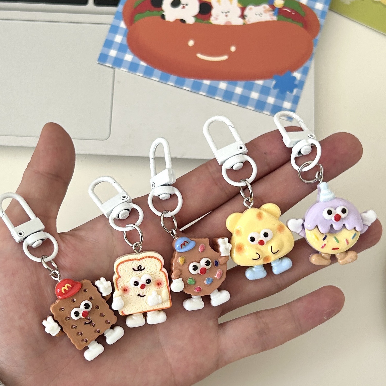 Cute DIY Hanging Keychain Charm, Handbag Backpack Pendant, Mini Decorative Small Gift Accessories