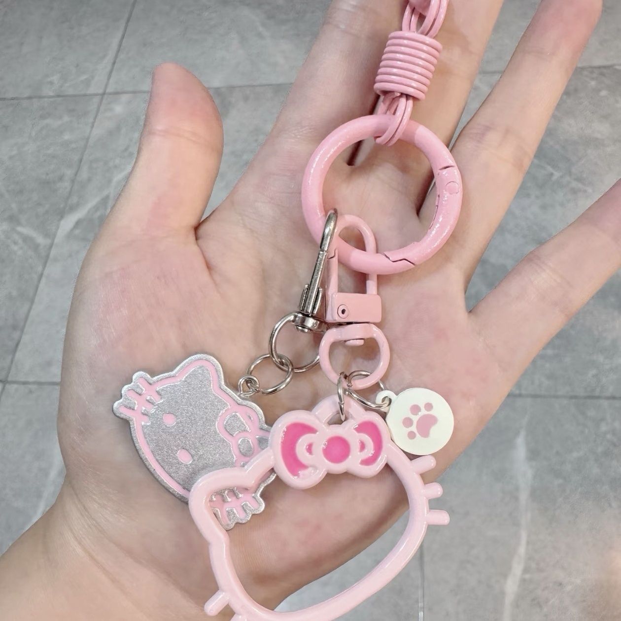 Creative DIY Backpack Charm Keychain, Cute Bag Pendant Ornament, Small Holiday Gift for Bag Decoration