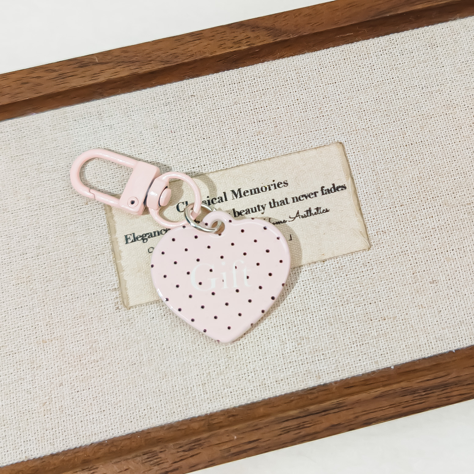DIY Creative Bag Charm Keychain, Lovely Pendant Hanging Ornament, Mini Gift for Friends Backpack Decoration
