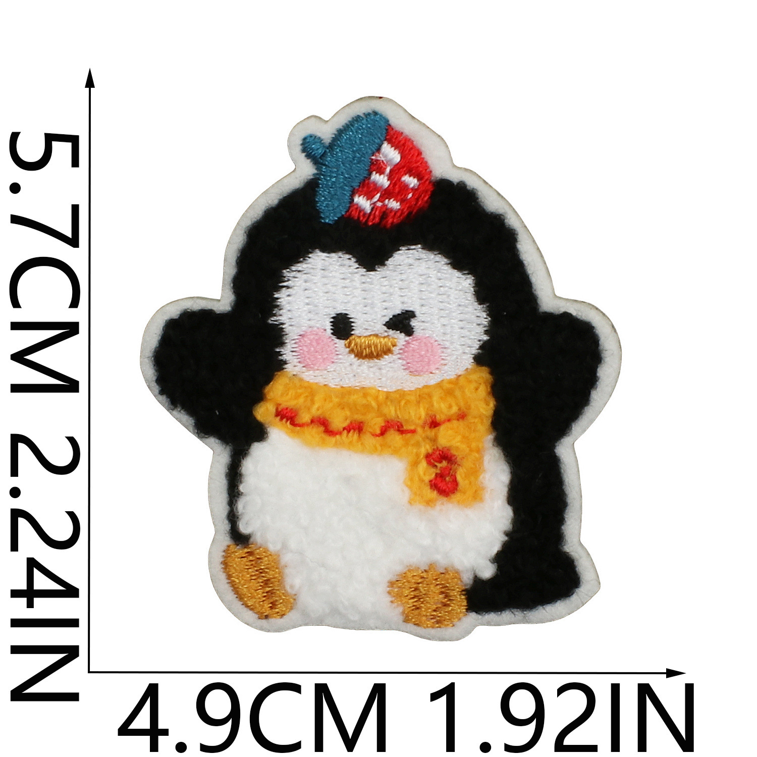 Sew On Embroidery Badges DIY Supplies, Decorative Patches for Luggage, Garment and Tote Bags