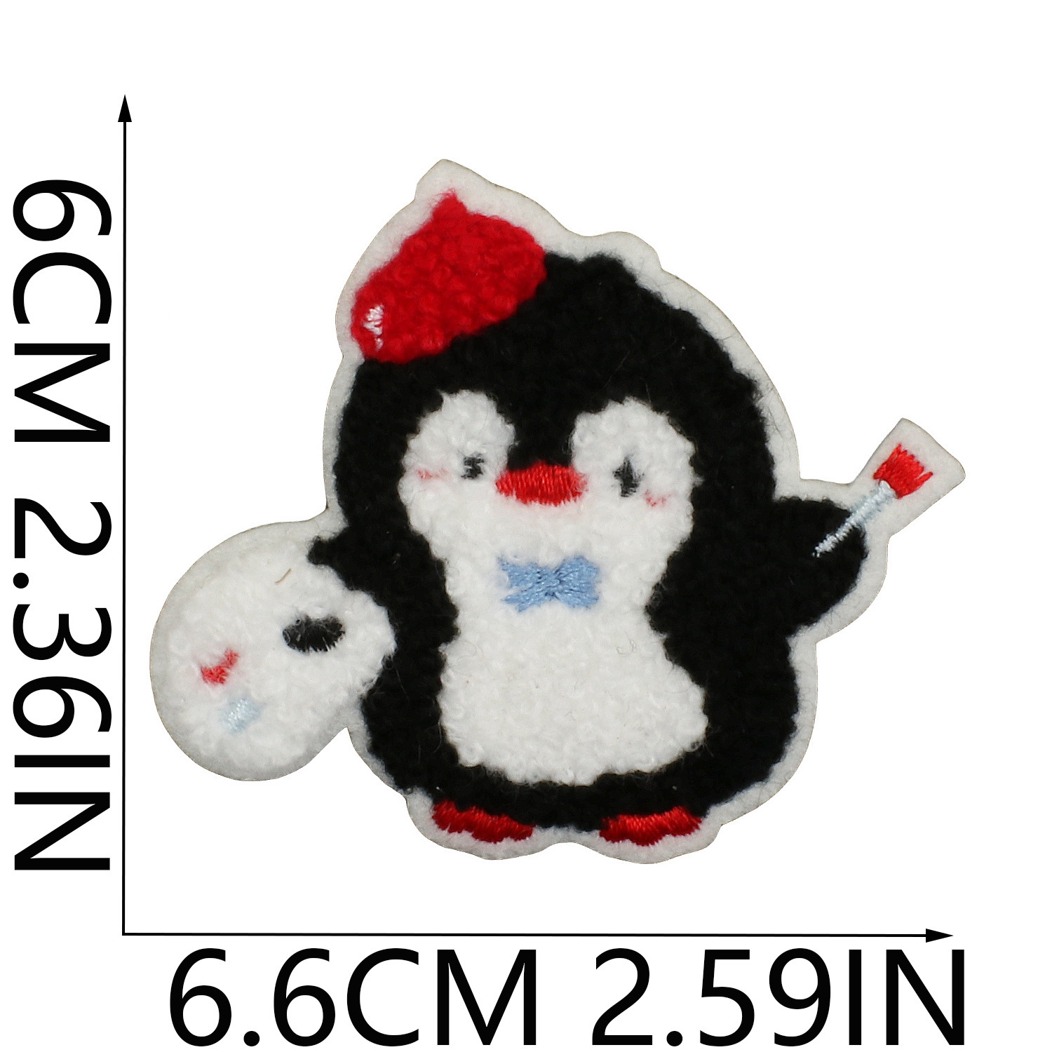 Sew On Embroidery Badges DIY Supplies, Decorative Patches for Luggage, Garment and Tote Bags