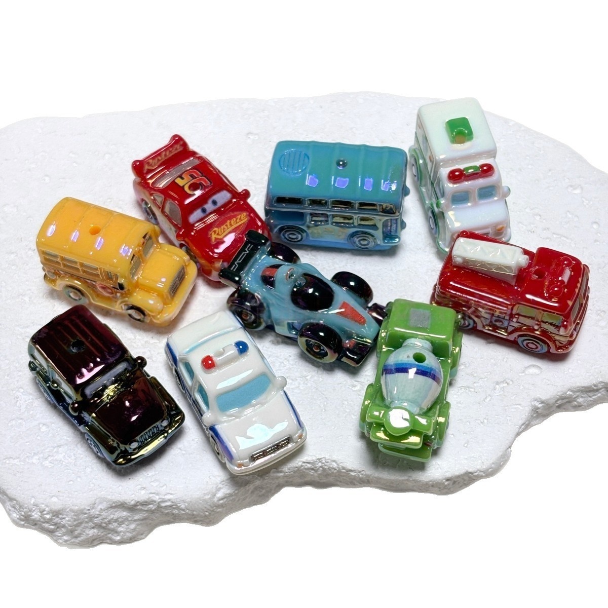 DIY Craft Through Hole Beads, Jewelry Parts for Phone Chains, Keychains, Car Pendants & Beaded Pens