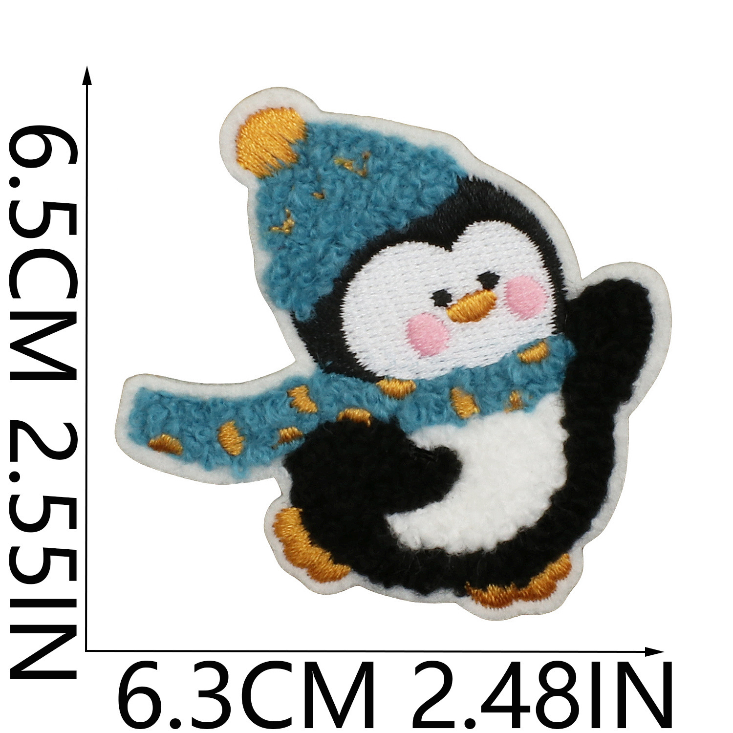 Sew On Embroidery Badges DIY Supplies, Decorative Patches for Luggage, Garment and Tote Bags