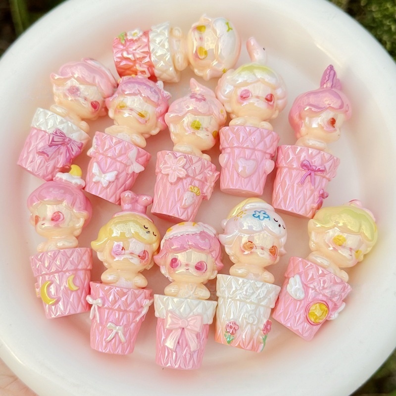 Bulk DIY Assorted Special‑Shape Hole Beads, Beading Supplies for Bead Pen Phone Chain Car Hanging Pendant Crafts