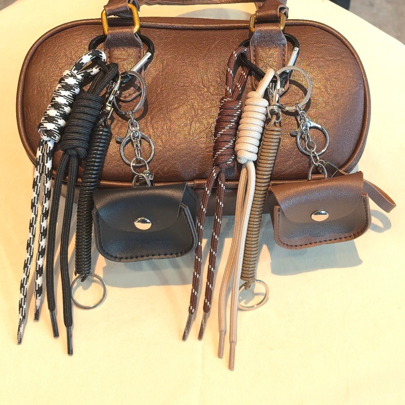 New Creative Fashion Lanyard Keychain Pendant Wholesale, Stylish Bag Charm Accessories for Handbag Decoration