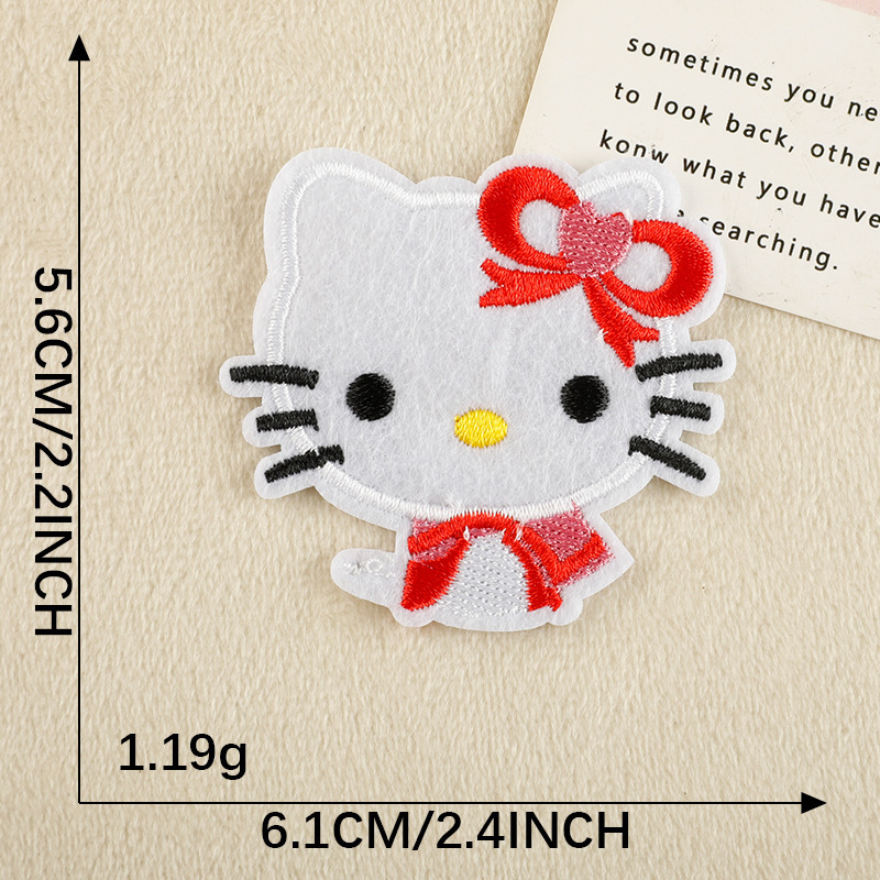 Wholesale Creative Cartoon Embroidery Patches, Cloth Patch Appliques for Bags Clothing Repair Garment Accessories