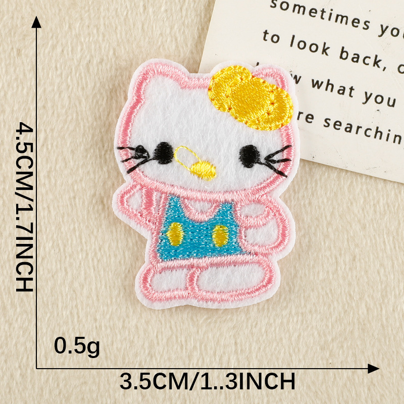 Wholesale Creative Cartoon Embroidery Patches, Cloth Patch Appliques for Bags Clothing Repair Garment Accessories