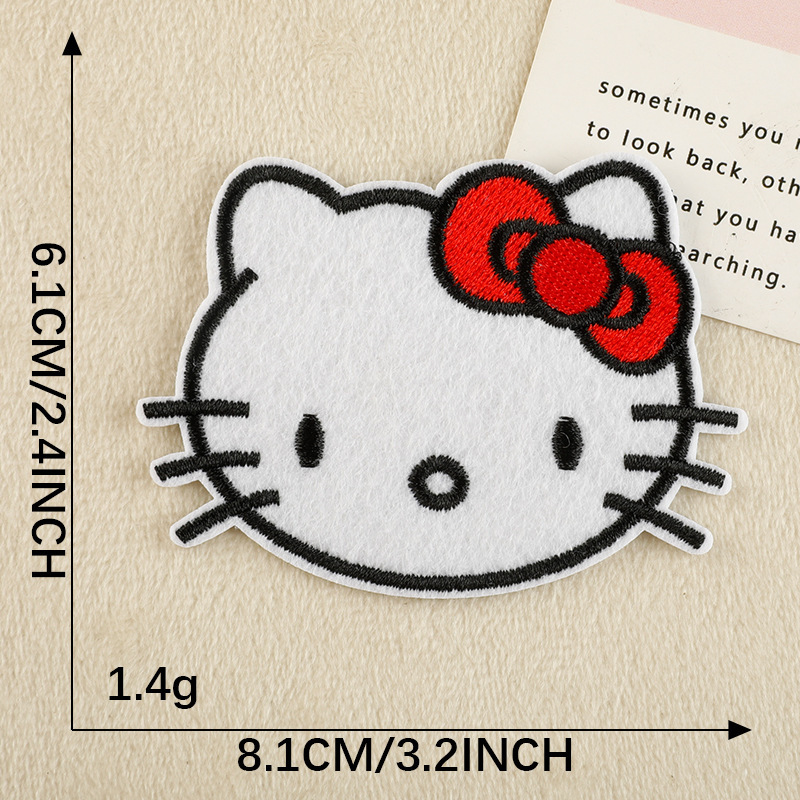 Wholesale Creative Cartoon Embroidery Patches, Cloth Patch Appliques for Bags Clothing Repair Garment Accessories