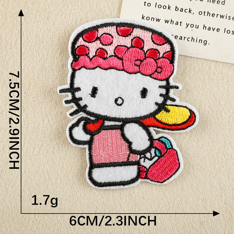 Wholesale Creative Cartoon Embroidery Patches, Cloth Patch Appliques for Bags Clothing Repair Garment Accessories