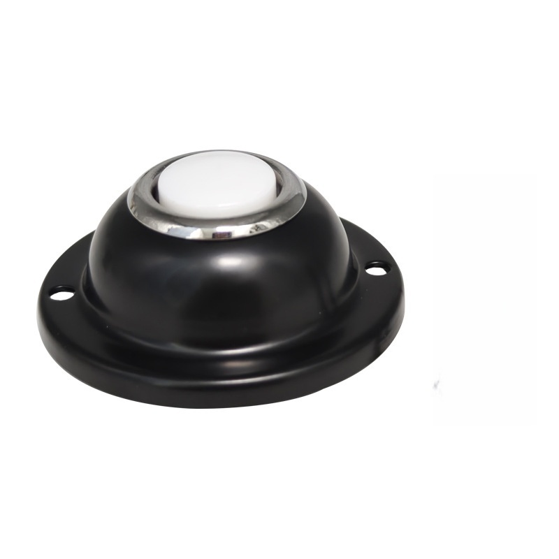 Industrial Iron Round Wired Doorbell Push Button | Vintage Circular Design | Bold Entryway Accent | Available in Black & White | DC1607,MY SHOP,Industrial Iron Round Wired Doorbell Push Button | Vintage Circular Design | Bold Entryway Accent | Available in Black & White | DC1607