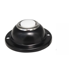 Industrial Iron Round Wired Doorbell Push Button | Vintage Circular Design | Bold Entryway Accent | Available in Black & White | DC1607,MY SHOP,Industrial Iron Round Wired Doorbell Push Button | Vintage Circular Design | Bold Entryway Accent | Available in Black & White | DC1607
