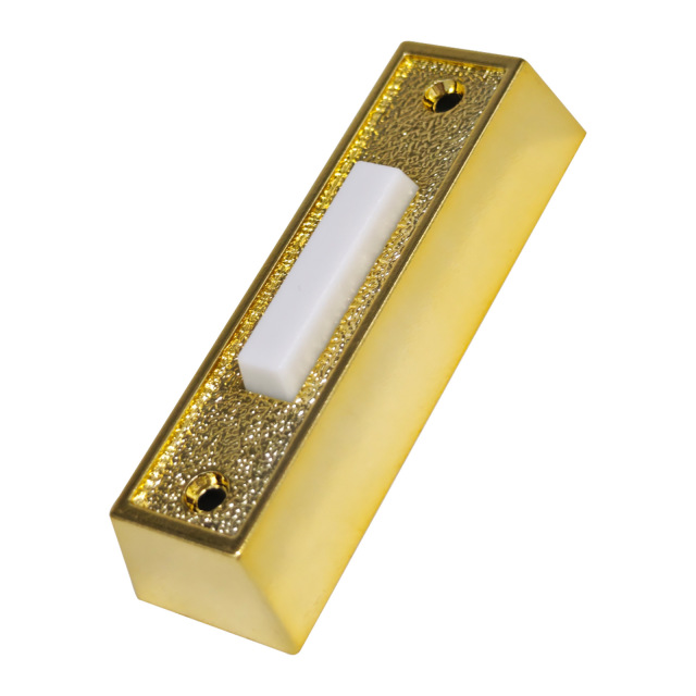 Modern Slim Wired Doorbell Push Button | Minimalist Rectangular Design | Durable Lightweight ABS for Home & Office | Available in Gold, Silver, Black & White | PS-05,MY SHOP,Modern Slim Wired Doorbell Push Button | Minimalist Rectangular Design | Durable Lightweight ABS for Home & Office | Available in Gold, Silver, Black & White | PS-05