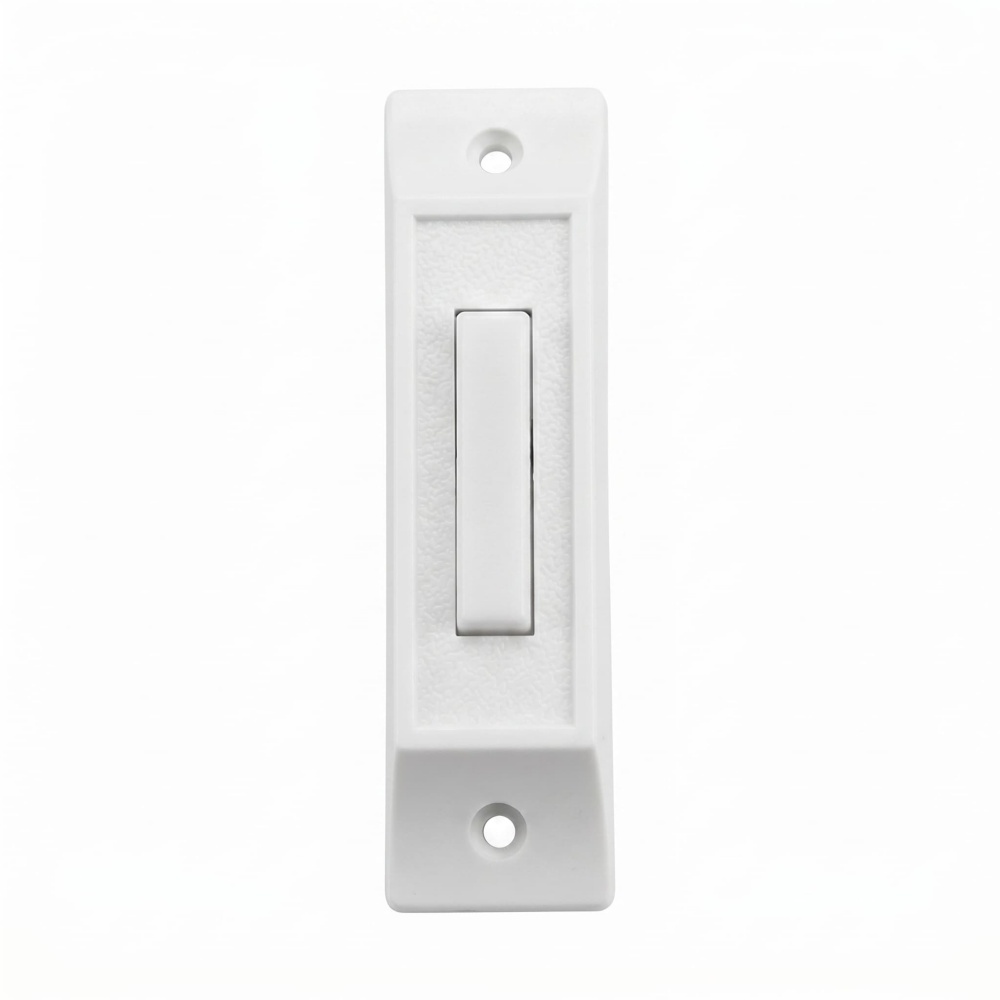 Modern Slim Wired Doorbell Push Button | Minimalist Narrow Rectangular Design | Durable Lightweight ABS for Home & Office | Available in Black & White | DC1233,MY SHOP,Modern Slim Wired Doorbell Push Button | Minimalist Narrow Rectangular Design | Durable Lightweight ABS for Home & Office | Available in Black & White | DC1233