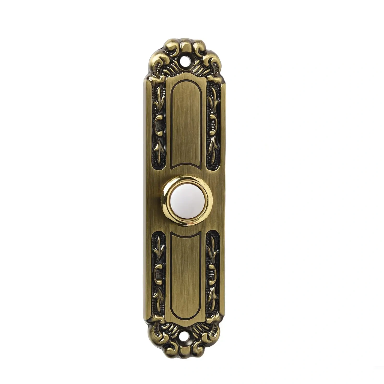Premium Solid Brass Wired Doorbell Push Button | Antique Bronze Finish | Stately Extra-Long Architectural Design | DC1663,MY SHOP,Premium Solid Brass Wired Doorbell Push Button | Antique Bronze Finish | Stately Extra-Long Architectural Design | DC1663