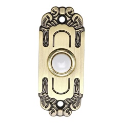 Premium Solid Brass Wired Doorbell Push Button | Antique Bronze Finish | Elegant Rectangular Design | DC1660,MY SHOP,Premium Solid Brass Wired Doorbell Push Button | Antique Bronze Finish | Elegant Rectangular Design | DC1660