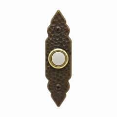 Zinc Alloy Wired Doorbell Push Button | Narrow Rectangular Design | Available in Black, White & Antique Bronze | DC1504,MY SHOP,Zinc Alloy Wired Doorbell Push Button | Narrow Rectangular Design | Available in Black, White & Antique Bronze | DC1504
