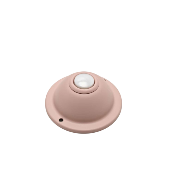 Industrial Iron Round Wired Doorbell Push Button | Dome Design Doorbell Button | Antique Brass, White, Pink & Grey Finish | DC1608,decometalplastic,Industrial Iron Round Wired Doorbell Push Button | Dome Design Doorbell Button | Antique Brass, White, Pink & Grey Finish | DC1608
