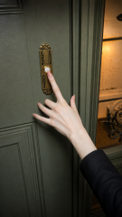 Premium Solid Brass Wired Doorbell Push Button | Antique Bronze Finish | Stately Extra-Long Architectural Design | DC1663,decometalplastic,Premium Solid Brass Wired Doorbell Push Button | Antique Bronze Finish | Stately Extra-Long Architectural Design | DC1663