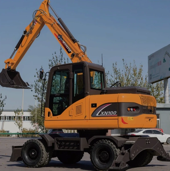 XN100 Wheeled Excavator,ESER,XN100 Wheeled Excavator