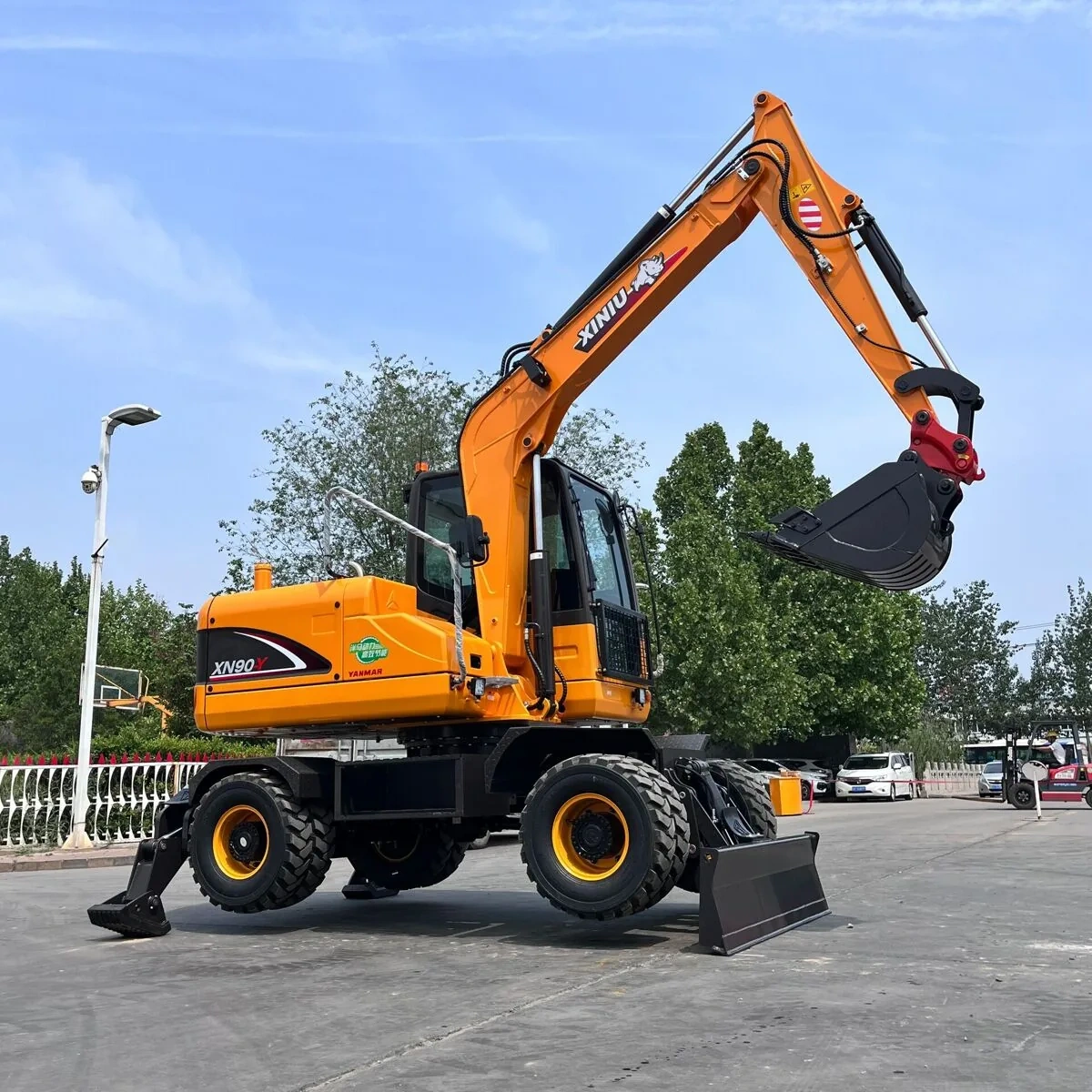 XN90Y Wheeled Excavator,ESER,XN90Y Wheeled Excavator
