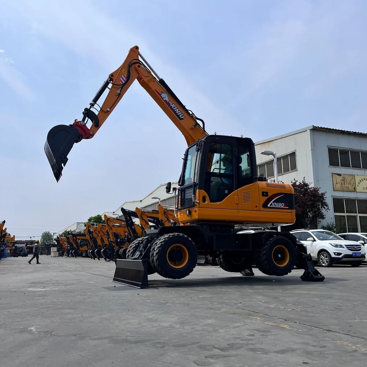 XN90Y Wheeled Excavator,ESER,XN90Y Wheeled Excavator