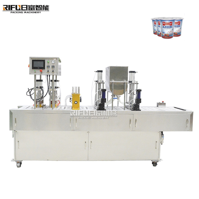 Automatic Rotary Honey Spoon Filling Sealing Machine | 7g 10g 15g Plastic Cup