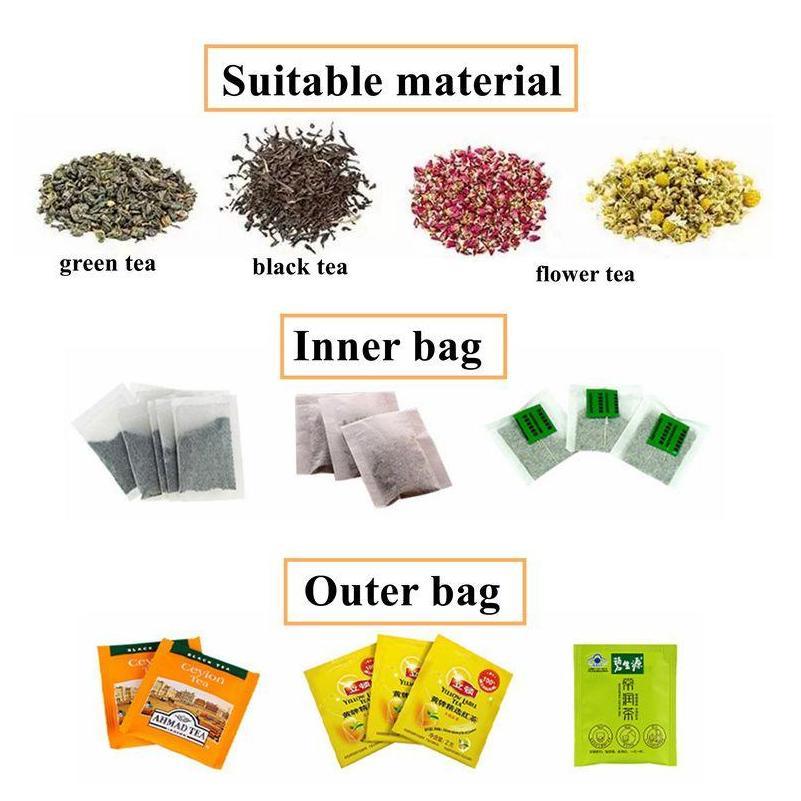 Automatic inner outer tea bag packing machine