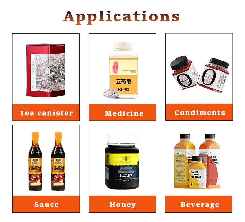 Square Bottle 4 Sides Label Applicator - Automatic Labeling Equipment for Cosmetics & Pharma