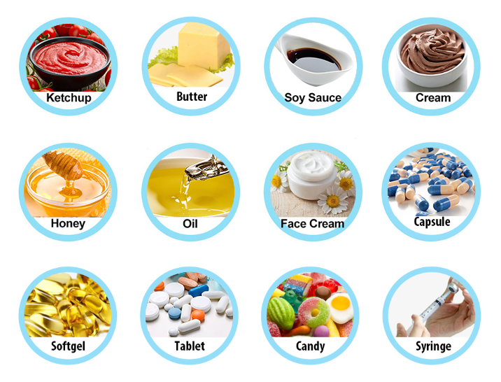 Automatic tablet / capsule / pill blister packing machine