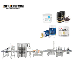 Automatic Mouthwash Liquid Filling Capping Labeling Production Line Bottle Packaging Line