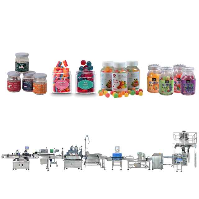 Automatic Mouthwash Liquid Filling Capping Labeling Production Line Bottle Packaging Line