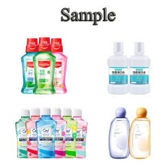 Automatic Mouthwash Liquid Filling Capping Labeling Production Line Bottle Packaging Line