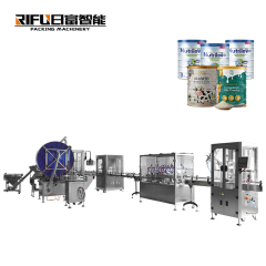 Bottle jar can coffee milk protein spices powder filling machine