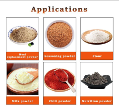 Full automatic dry spice powder packaging filling machine cans bottling powder filler