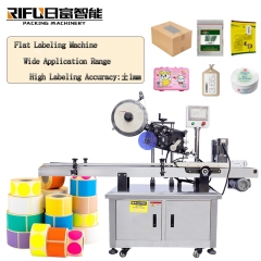 Automatic Top Surface Labeling Machine for Box Pouch Card