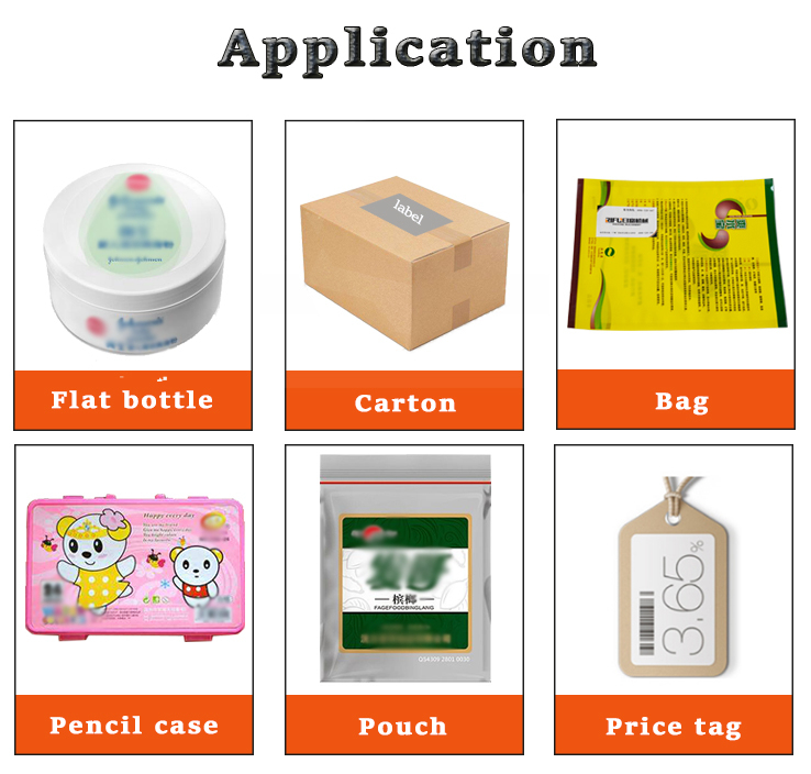 Automatic Top Surface Labeling Machine for Box Pouch Card