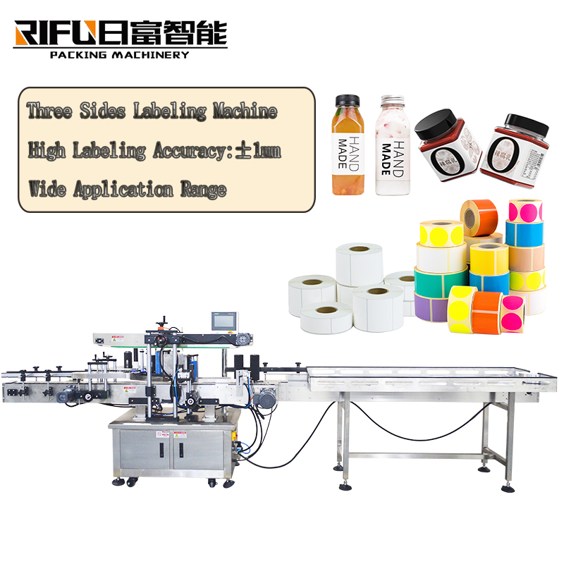 Automatic Top Surface Labeling Machine for Box Pouch Card